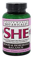 Whole World Botanicals, She Mood Hormone Balance, 120 Capsules