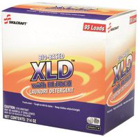 SKILCRAFT 7930-01-490-7301 Biobase XLD with Bleach Laundry Detergent, 214oz Weight (Pack of 2)