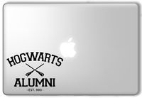 Hogwarts Alumni Harry Potter - Apple Macbook Laptop Vinyl Sticker Decal