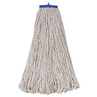 Boardwalk 732C Mop Head Economical Lie-Flat Head Cotton Fiber 32oz White 12/Carton