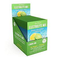 Electrolyte Mix Super Hydration Formula + Trace Minerals | NEW! Lemon-Lime Flavor (30 powder packets) Sports Drink Mix | Dr. Price's Vitamins | No Sugar, Non-GMO, Gluten Free & Vegan