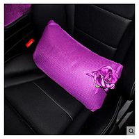 LuckySHD Car Seat Waist Pillow Lower Back Cushion Support - Purple
