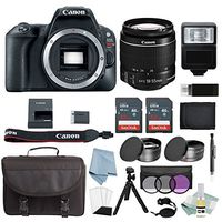 Canon EOS Rebel SL2 Bundle With EF-S 18-55mm f/4-5.6 IS STM Lens + Advanced Accessory Kit - Includes EVERYTHING You Need To Get Started