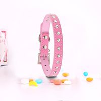 EASTOP Pet's House Dog Collars for Small Dogs Prime (Small, Pink)