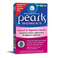 Enzymatic Therapy Probiotic Pearls Women's Yeast Balance Soft Gels, 30 Count (Packaging May Vary)