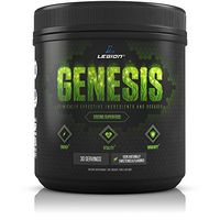 Legion Genesis Green Superfood Powder - All Natural Vegetable Powder with Spirulina, Dandelion, Moringa Oleifera, Maca Powder, Astragalus Root & Reishi Mushroom. 30 Servings.