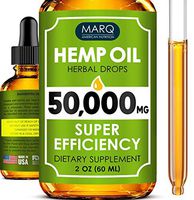 Hemp Seed Oil Drops 50,000 - Premium Colorado Seed Extract - Natural Omega 3, 6, 9 Source - Grown and Made in USA - Pain and Inflammation Relief, Reduces Stress and Anxiety, Provides Restful Sleep