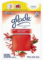Glade Décor Scents 2 Refills, Red Honeysuckle Nectar, 0.56 Ounce