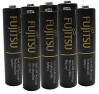 Fujitsu AAA Ready-to-use HR4UTHC 950mAh (Min. 900mAh) Rechargeable Battery NiMH 1.2V Made in Japan 8 Pcs