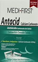 Medi-First Antacid 420mg Tablets - 1/Box of 250 (125x2)