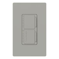 Lutron MA-L3T251-GR Maestro 300 Watt Single Pole Dimmer And Timer Switch, Gray