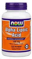 Now Foods, Alpha Lipoic Acid, 100 mg, 120 Vcaps