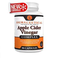 Apple Cider Vinegar Capsules – Blood Sugar, Weight Loss & Digestion Detox Support – 90 Capsules