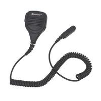 Speaker Microphone Compatible for Motorola Radio XPR3300 XPR3500 P6600 DEP550 DEP570 DP2000 DP2400 MTP3250 MTP3100 XiR P6600 XiR P6608 with 3.5mm Jack PMMN4076 PMMN4075