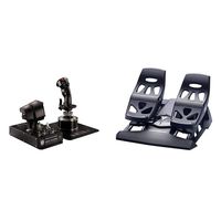 Thrustmaster Hotas Warthog PC Bundle with Thrustmaster TFRP Rudder (PS4, XOne & PC)