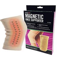 U.S. Jaclean Felicity USJ-690 Magnetic Knee Supporter, Support for Weak Knees, Comfortable To Wear, Large SIze, Beige Color, Pack of 1