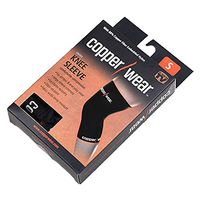 Copper Wear Knee Support Sleeve | Muscle Compression Leg Wrap for Joint Support and Advanced Performance (XLarge)