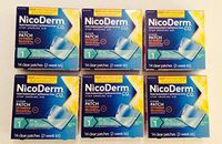 Nicoderm Cq Step 1 Clear Patches, 21 mg, 14 Units (Pack of 6)