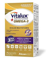 Vitalux Advanced + Omega-3 Ocular Multivitamin, 75's