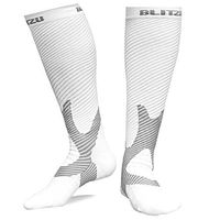 Blitzu Compression Socks 20-30mmHg for Men Women Recovery Running Travel Nursing