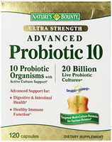 Nature's Bounty Advanced Probiotic 10 120 Capsules