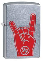 Zippo Foo Fighters Lighters, Chrome
