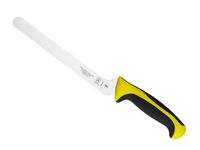 Mercer Culinary M22418YL Millennia 8-Inch Offset Wavy Edge Bread Knife, Yellow