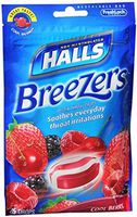 Halls Breezrs Cool Berry Size 25ct