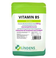 Vitamin B-5 500mg 1-a-Day 2-Pack 180 Tablets Pantothenic Acid B5 Brain Energy
