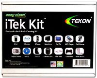 iTek Electronics Anti-Static Cleaner and Protector Kit - Contains all the proper components that will allow you to clean, protect and maintain your electronic equipment and peripherals.