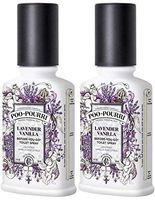 Poo-Pourri Lavender Vanilla Before You Go Spray, 4 Ounce (2 Count)