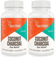 Bulletproof Upgraded Coconut Charcoal Capsules - 90 Ct.(500 mg) (Pack of 2)