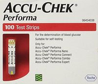 Accu Chek Performa Glucometer 100 Strips (Pack of 5)