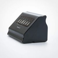 FireFold 6 Port USB Wall Charger - 5V 8 Amps - 8 Total amps of Charging Power - Compatible with Phones, Tablets, and iPads