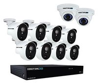 Night Owl CL-HDA30-161022P-B 16 Channel 3MP Extreme HD Video Security System with 2 TB HDD & 8x3MP Bullet Cameras, White