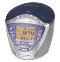 Sony ICF-CD853V AM/FM/TV/Weather Clock Radio/CD Player (Discontinued by Manufacturer)