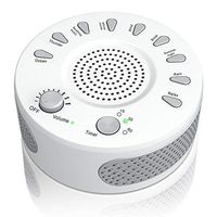 MEISHENG White Noise Machine,Sound Therapy Machine with Featured 9 Scientific Soothing Natural Sounds for Baby and Sleep,Office,Relaxation,3 Timer Options