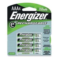 EVENH12BP4CT - Energizer e2 Rechargeable 850mAh AAA Batteries