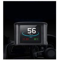 HUD Display, iKiKin OBD2 Car Head Up Display with TFT LCD Display Shows Speed RPM Voltage Detection for Error Code Muti-Function Car HUD with EUOBD OBD 2 Interface P10