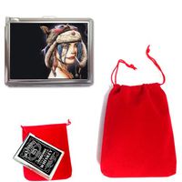 Tank Girl - Cigarette Case Lighter or Wallet Business Card Holder by SiamHandCraft