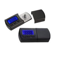 LCD Digital Turntable Stylus Force Scale, Professional High Precise Mini Turntable Stylus Force Scale Gauge Tester With Blue LCD Backlight for Tonearm Phono