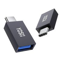 YOSH USB C to USB 3.1 OTG Adapter, Thunderbolt 3 to USB 3.1 Adaptor for MacBook Air 2019/2018,MacBook Pro 2019 and Before, iPad Pro, Microsoft Surface Go, Dell XPS,Samsung Galaxy and More Type-C Devi
