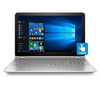 HP Envy X360 Edition 2-in-1 Convertible 15.6 Full HD IPS Touchscreen Laptop | Intel Core i7-7500U | 12GB RAM | 1TB HDD | Backlit Keyboard | Bluetooth | Windows 10 (Silver)