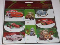 Cars Foil Gift Tags - 16 Peel 'N Stick Tags