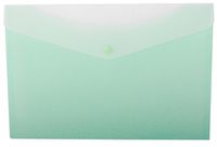 Filexec 2 Tone, 2 Pocket, Poly Envelope, Snap Button, Pack of 6, Lime