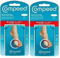 Compeed Blister Plasters Small - 6 Plasters - Pack of 2