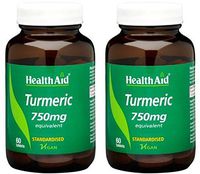 (2 Pack) - HealthAid - Turmeric (Curcumin) 750mg | 60's | 2 Pack Bundle