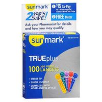 Sunmark Micro Thin Lancets 33 Gauge - 100 ct