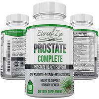 Prostate Complete Support Saw Palmetto Pygeum Beta-sitosterol Help Reduce Frequent Urination DHT Blocker 90 Capsules