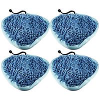 Felji 4 Pack H20 T1 Heavy Duty Deluxe Coral Microfiber Pads Steamboy Mop